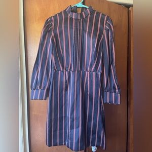 Sandro Respect dress, deep navy, size 36, NWT